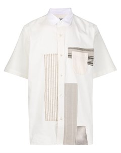 Рубашка с контрастными вставками Junya watanabe man
