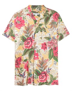 Рубашка с короткими рукавами и цветочным принтом Engineered garments