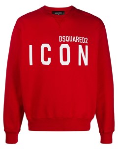 Толстовка с надписью Icon Dsquared2