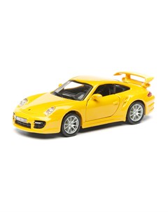 Коллекционная машинка 1 32 Street Fire Porsche 911 GT2 желтый Bburago