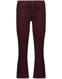 Укороченные расклешенные джинсы Selena средней посадки J brand