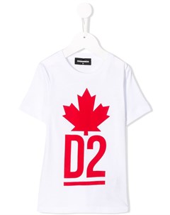 Футболка с принтом Dsquared2 kids