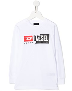 Толстовка с круглым вырезом и логотипом Diesel kids