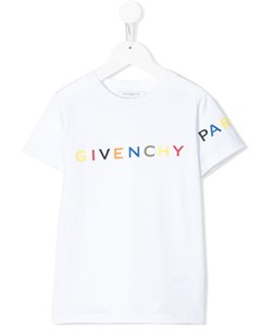 Футболка из джерси с логотипом Givenchy kids