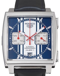 Наручные часы Monaco pre owned 39 мм 2015 го года Tag heuer pre-owned