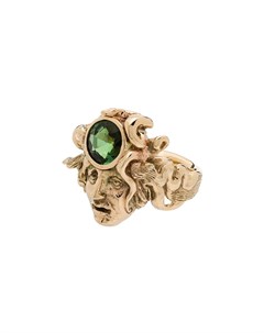 Золотое кольцо Medusa с турмалином Joy bc