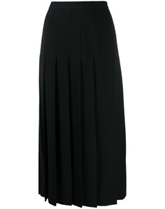 Плиссированная юбка с боковым разрезом Valentino