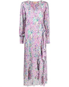 Платье макси с цветочным принтом и длинными рукавами Melissa odabash