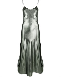 Платье комбинация с эффектом металлик Blazé milano