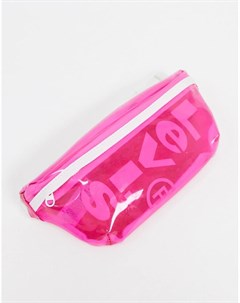 Розовая прозрачная сумка кошелек на пояс Levi's®