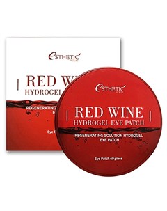 Патчи Red Wine Hydrogel Eye Patch Гидрогелевые для Глаз Красное Вино 60 шт Esthetic house