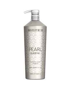 Шампунь Pearl Sublime Ultimate Luxury Shampoo с Экстрактом Жемчуга 1000 мл Selective professional