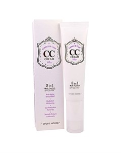 СС Крем CC Cream Correct Care Silky 1 Silky Корректирующий для Шелковистости Кожи 35г Etude house