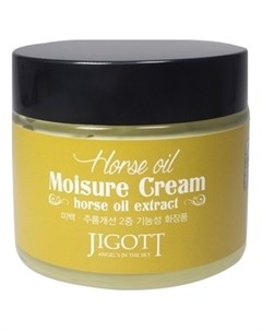 Крем Horse Oil Moisture Cream Увлажняющий с Лошадиным Маслом 70 мл Jigott