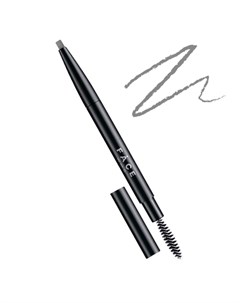 Карандаш Face Eyebrow Pencil Механический для Бровей цвет 702 Темно Серый Сменный Картридж 4г Wamiles