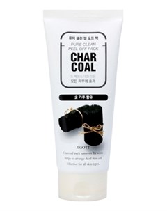Маска Пленка Char Coal Pure Clean Peel Off Pack Очищающая Угольная 180 мл Jigott