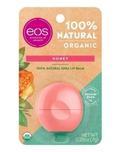 Бальзам Organic Honey Lip Balm для Губ на Картонной Подложке 7г Eos