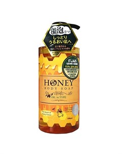 Гель Honey Oil для Душа Увлажняющий с Экстрактом Меда и Маслом Жожоба 500 мл Funs