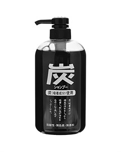 Шампунь Charcoal Shampoo для Волос с Древесным Углём 600 мл Junlove