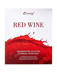 Маска Red Wine Regenerating Solution Гидрогелевая с Экстрактом Красного Вина 28 мл Esthetic house