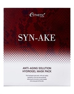 Маска Syn Ake Anti Aging Solution Гидрогелевая со Змеиными Пептидами 28 мл Esthetic house