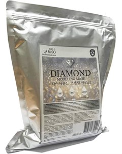 Маска Diamond Modeling Mask Альгинатная с Алмазной Пудрой 1000г La miso