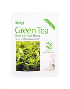 Маска Green Tea Essence Mask Sheet с Экстрактом Зеленого Чая 21г La miso