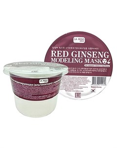 Маска Red Ginseng Modeling Mask Альгинатная с Красным Женьшенем 28г La miso