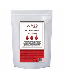 Маска Red Ginseng Modeling Mask Альгинатная с Красным Женьшенем 1000г La miso