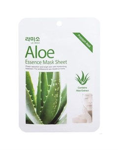 Маска Aloe Essence Mask Sheet с Экстрактом Алоэ 21г La miso