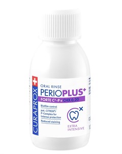 Жидкость Ополаскиватель Perio Plus Forte с Содержанием Хлоргексидина 0 20 100 мл Curaprox