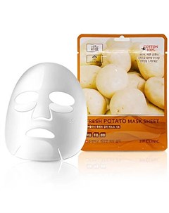 Маска Fresh Potato Mask Sheet Тканевая для Лица Картофель 23 мл 3w clinic