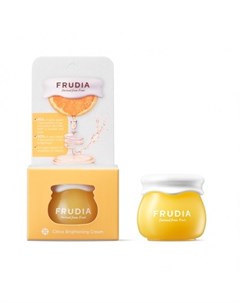 Крем Смузи Citrus Brightening Cream для Лица с Цитрусом Придающий Сияние 10г Frudia