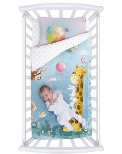 Комплект детского постельного белья Облачко Holiday 3 предмета Нордтекс
