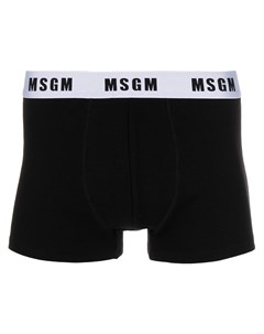 Боксеры с логотипом на поясе Msgm