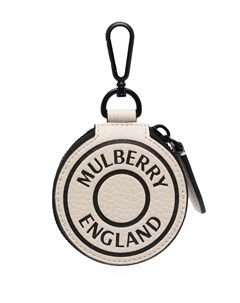 Круглый кошелек с логотипом Mulberry