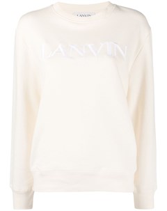 Толстовка с вышитым логотипом Lanvin