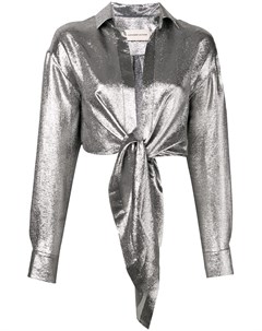 Укороченная рубашка с узлом Alexandre vauthier