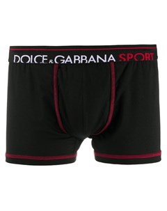 Боксеры с логотипом на поясе Dolce&gabbana