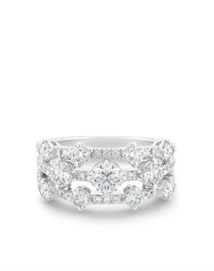 Кольцо Arpeggia из белого золота с бриллиантами De beers jewellers