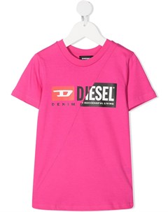 Футболка с логотипом Diesel kids