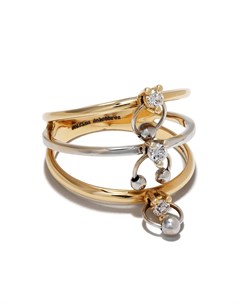 Золотое кольцо Two in One с бриллиантами Delfina delettrez