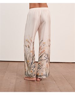 Атласные брюки с цветочным принтом ERNY Etam