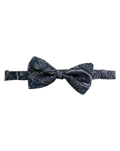 Жаккардовый галстук бабочка с узором пейсли Etro