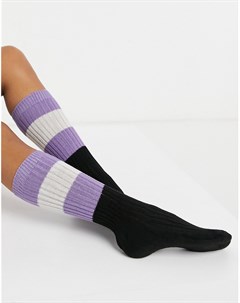 Черные носки до щиколотки для дома из плотной ткани Asos design
