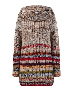 Объемный oversize свитер из шерсти альпака Stella mccartney