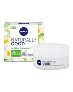 Крем для лица NATURALLY GOOD для чувствительной кожи с органической ромашкой 50 мл Nivea