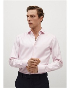 Рубашка Tailored slim fit с фактурной выделкой Lakecity Mango