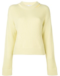 Пуловер крупной вязки в рубчик Proenza schouler white label