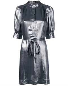 Платье рубашка с эффектом металлик Zadig&voltaire